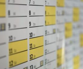 scheduling workout