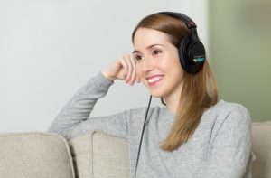 smiling woman