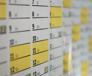 scheduling workout